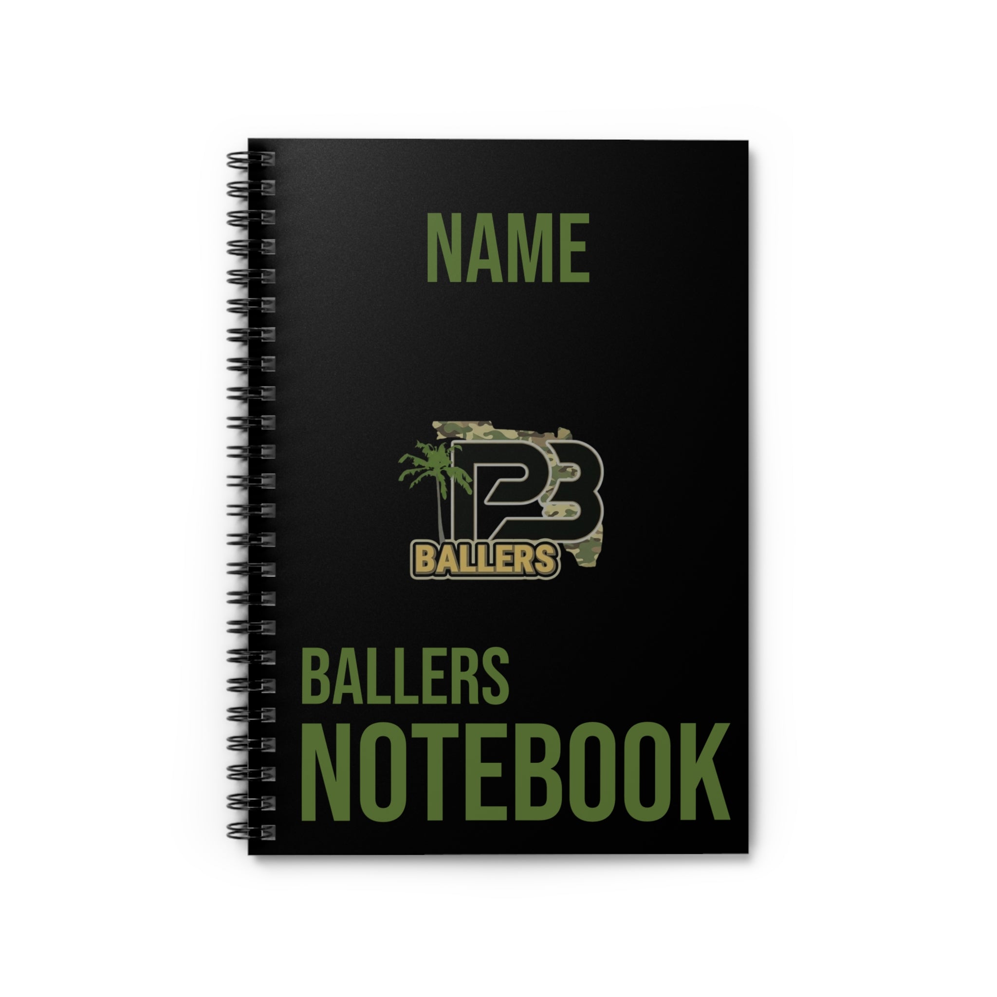 Ballers A5 Wirobound Notebook — Custom