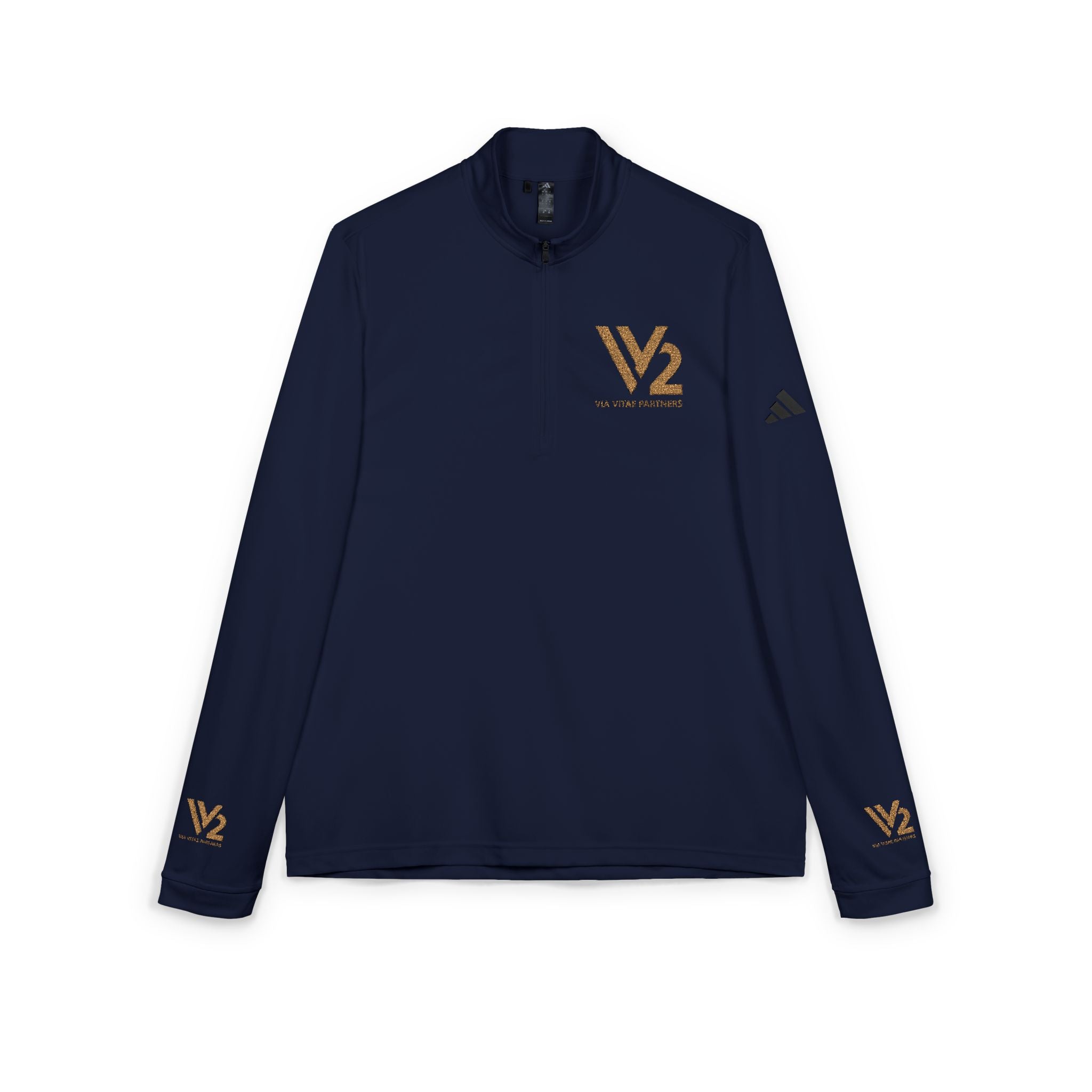 V2 Quarter-Zip Pullover (Embroidery) - Adidas