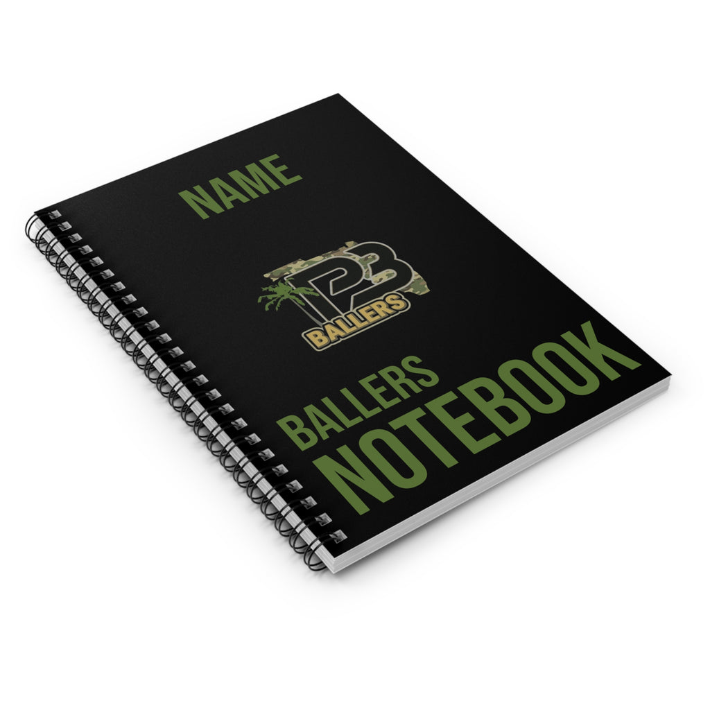 Ballers A5 Wirobound Notebook — Custom