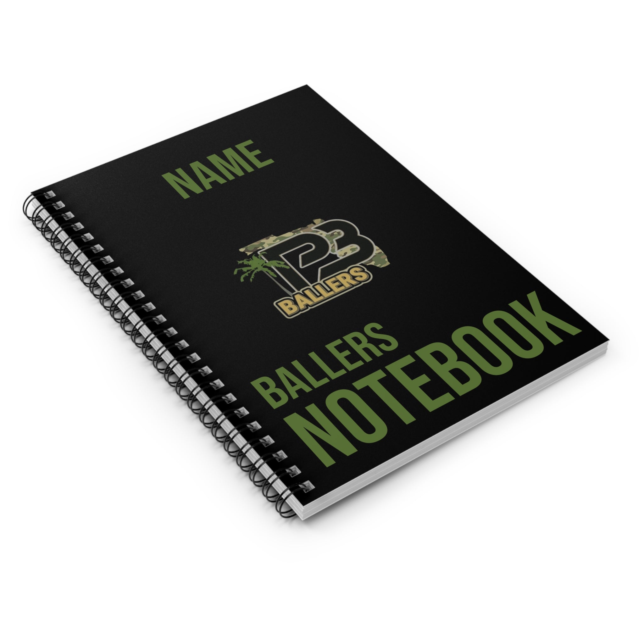 Ballers A5 Wirobound Notebook — Custom