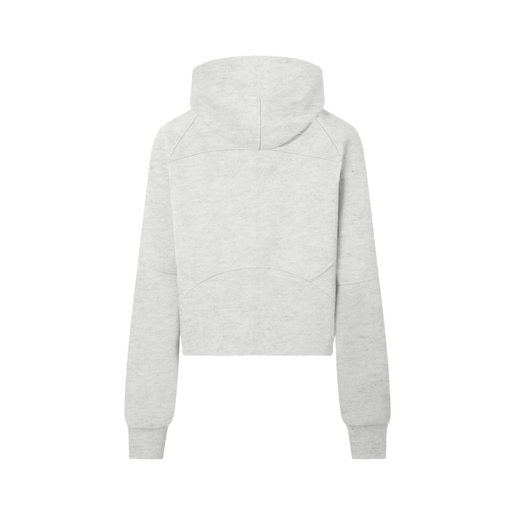 Cropped Half-Zip Hoodie