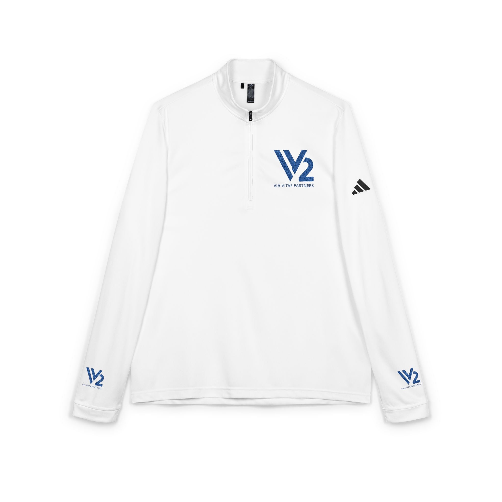 V2 Quarter-Zip Pullover (Embroidery) - Adidas