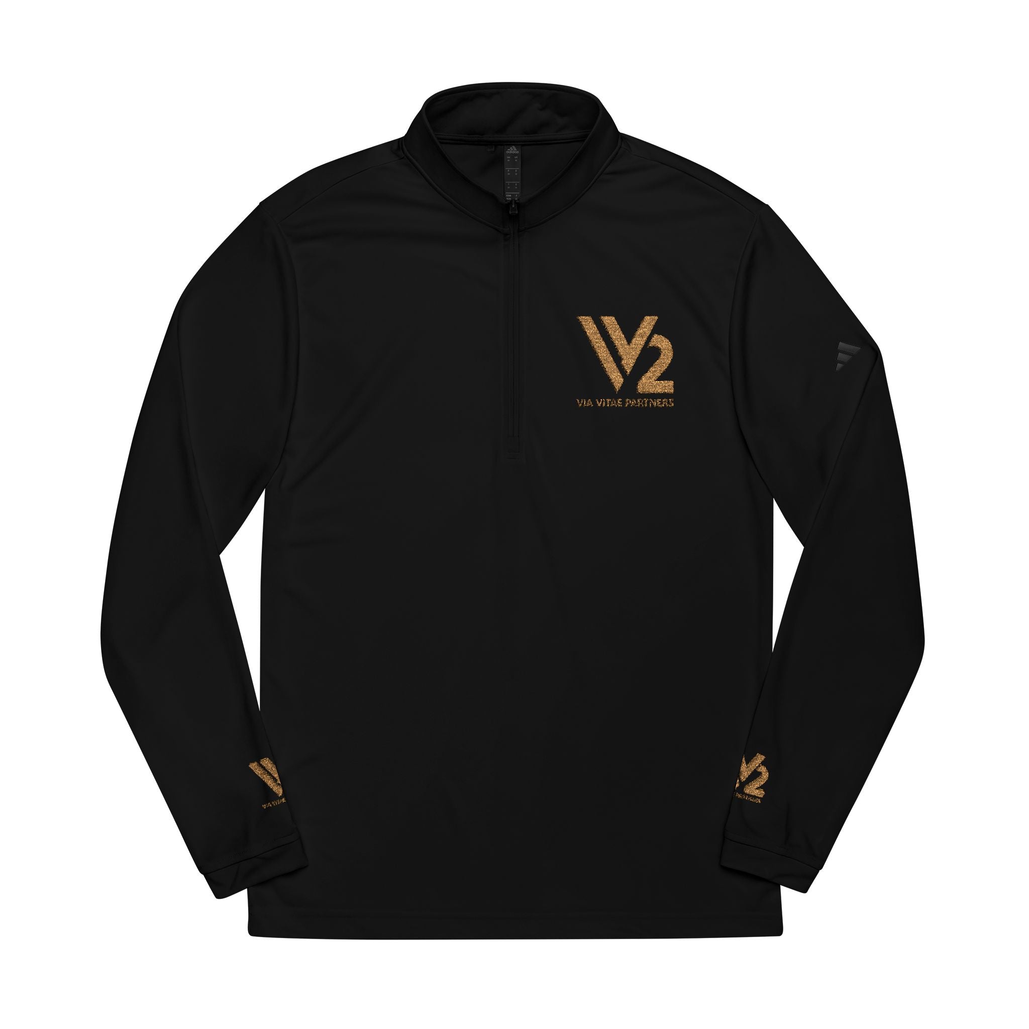 V2 Quarter-Zip Pullover (Embroidery) - Adidas