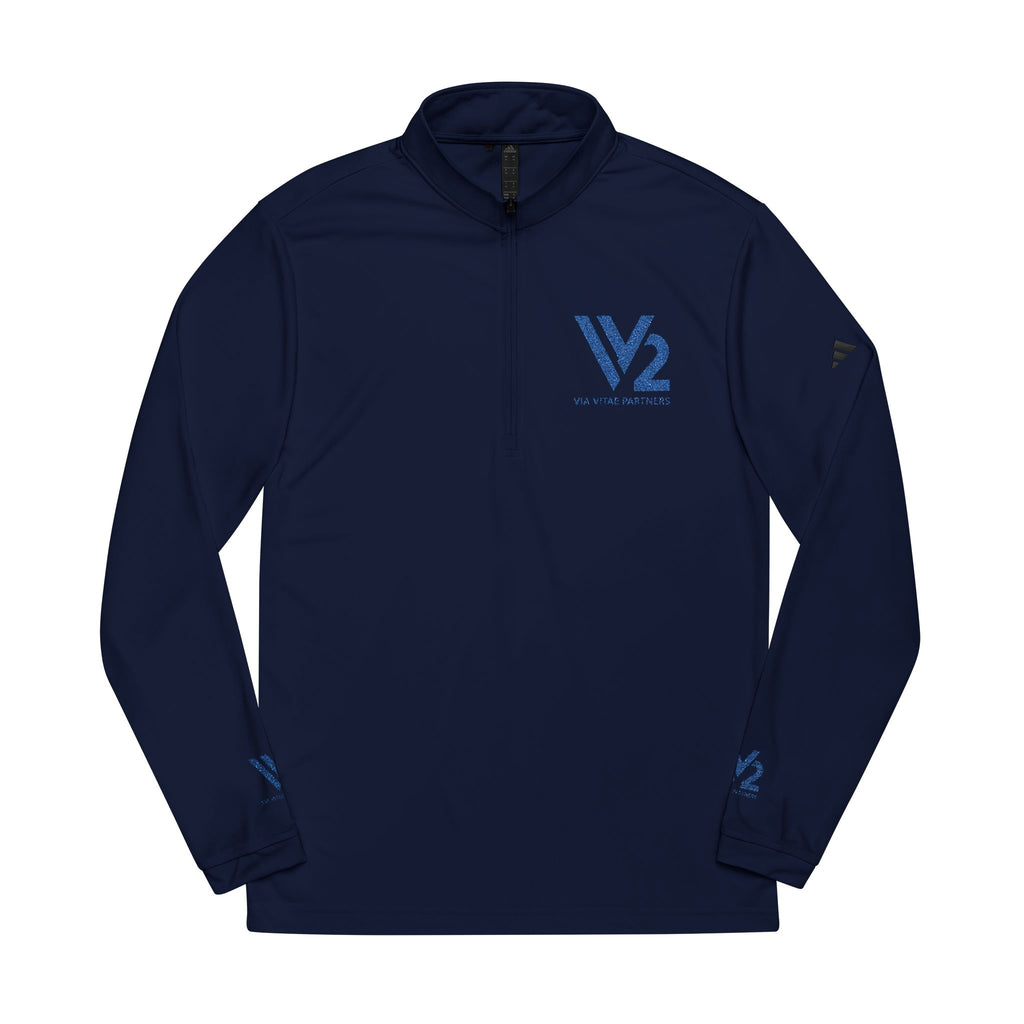 V2 Quarter-Zip Pullover (Embroidery) - Adidas
