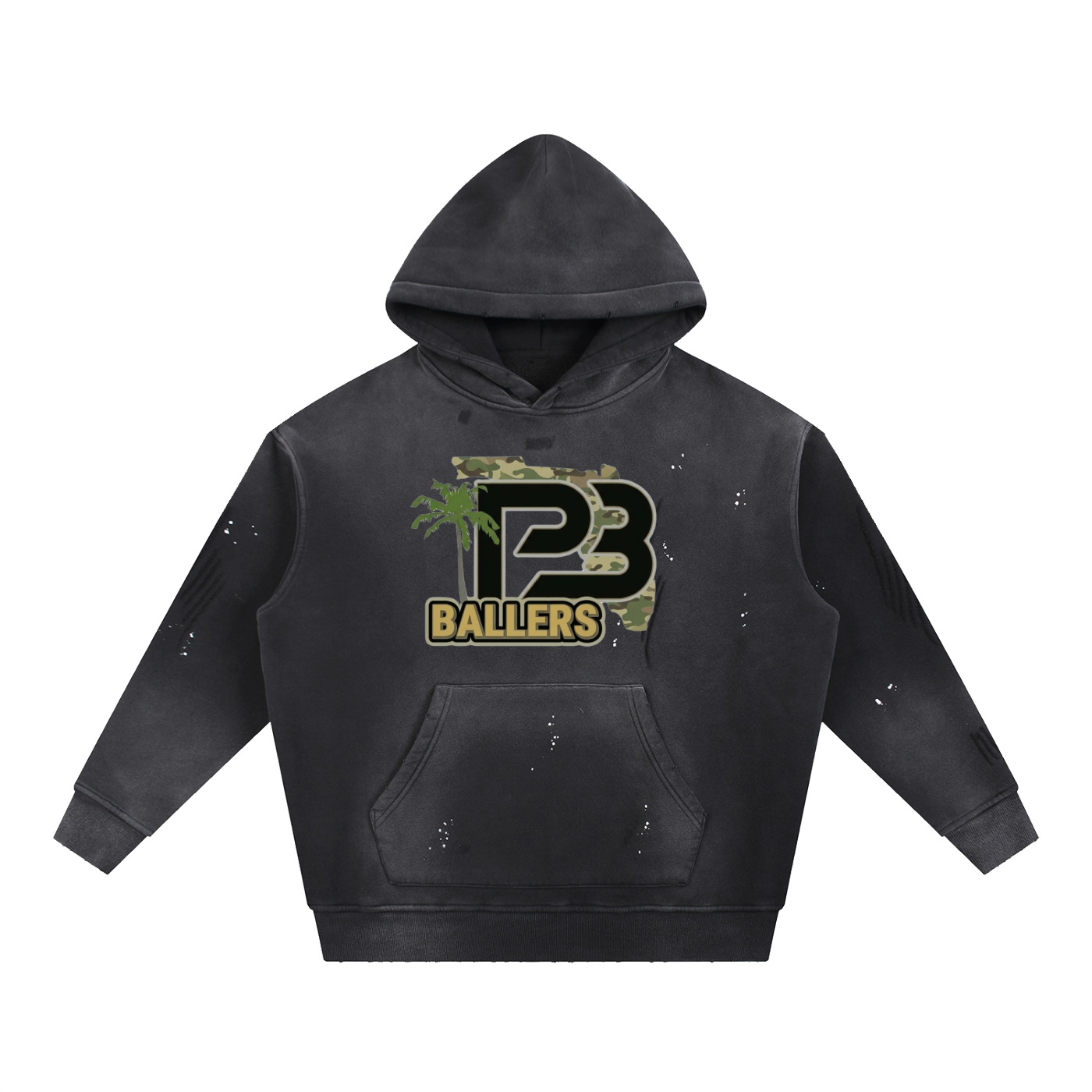 PB Ballers Vintage Washed Hoodie
