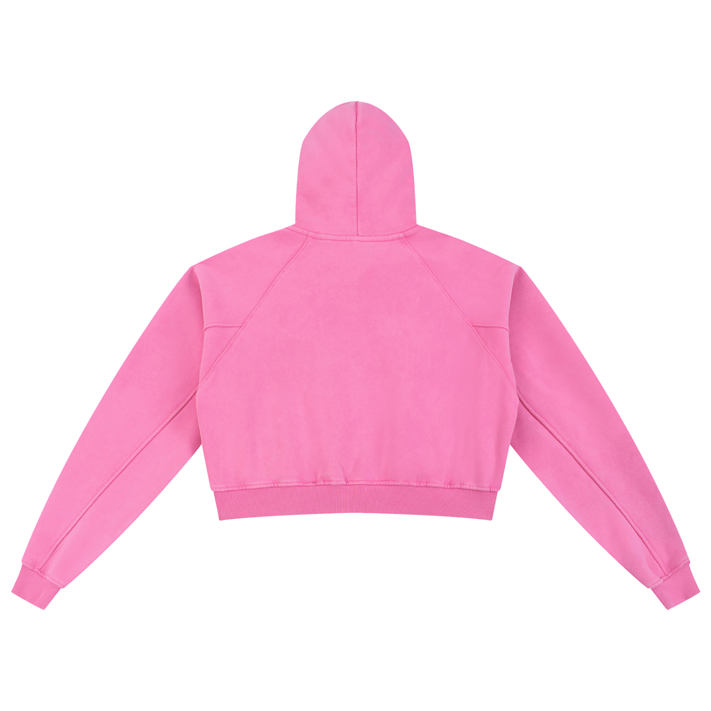 PB Ballers Snow Washed Cropped Hoodie